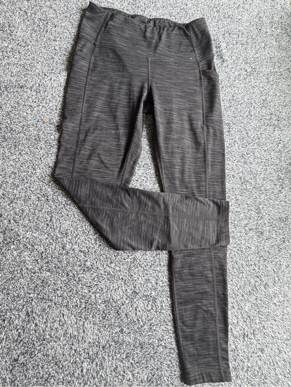 Mondetta Charcoal Heather High-Rise Leggings Size Small - Picture 2 of 9